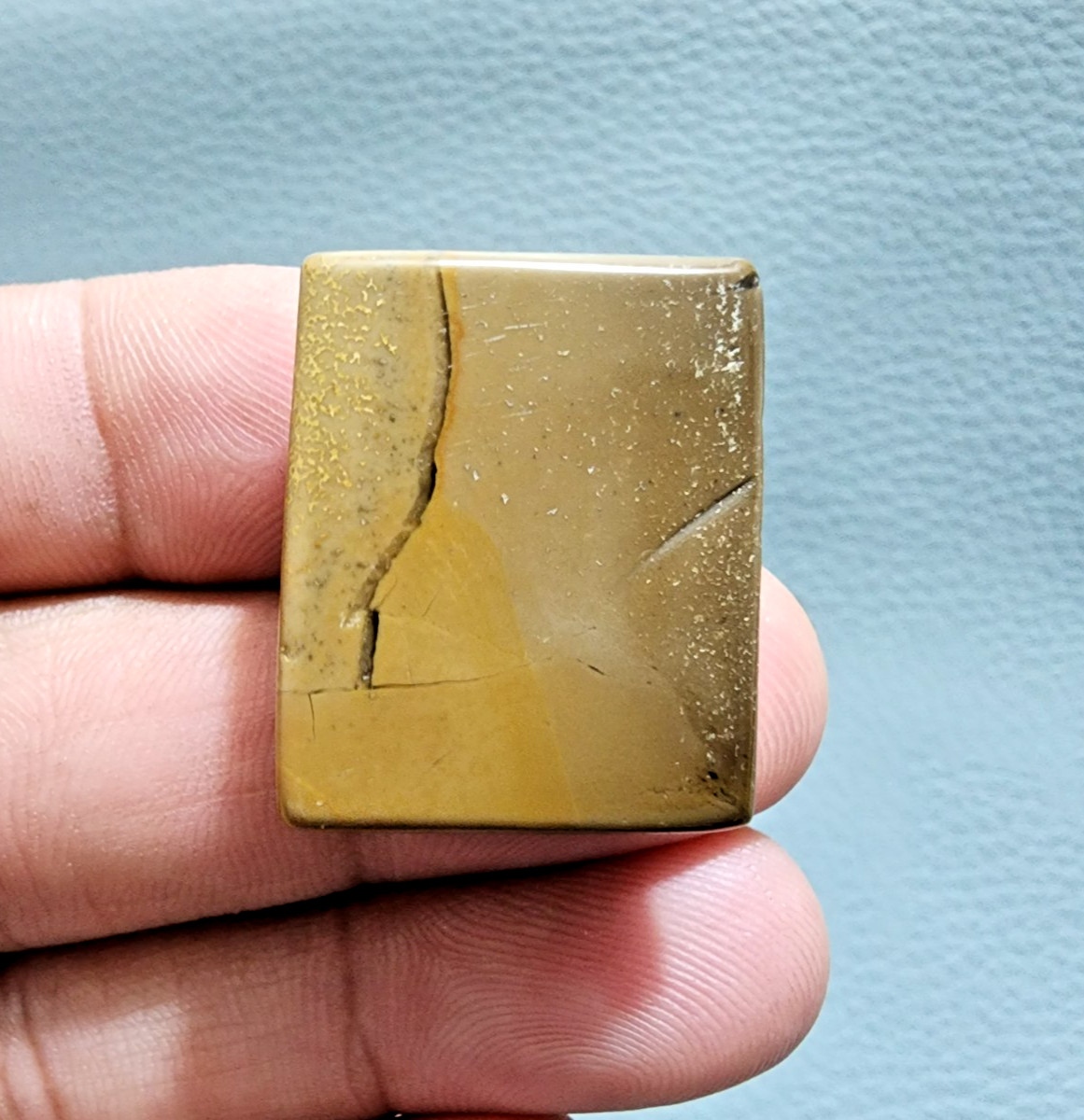50 Crt Amazing Designer Septarian Dragon Stone Baguette Shape Cabochon Gemstone