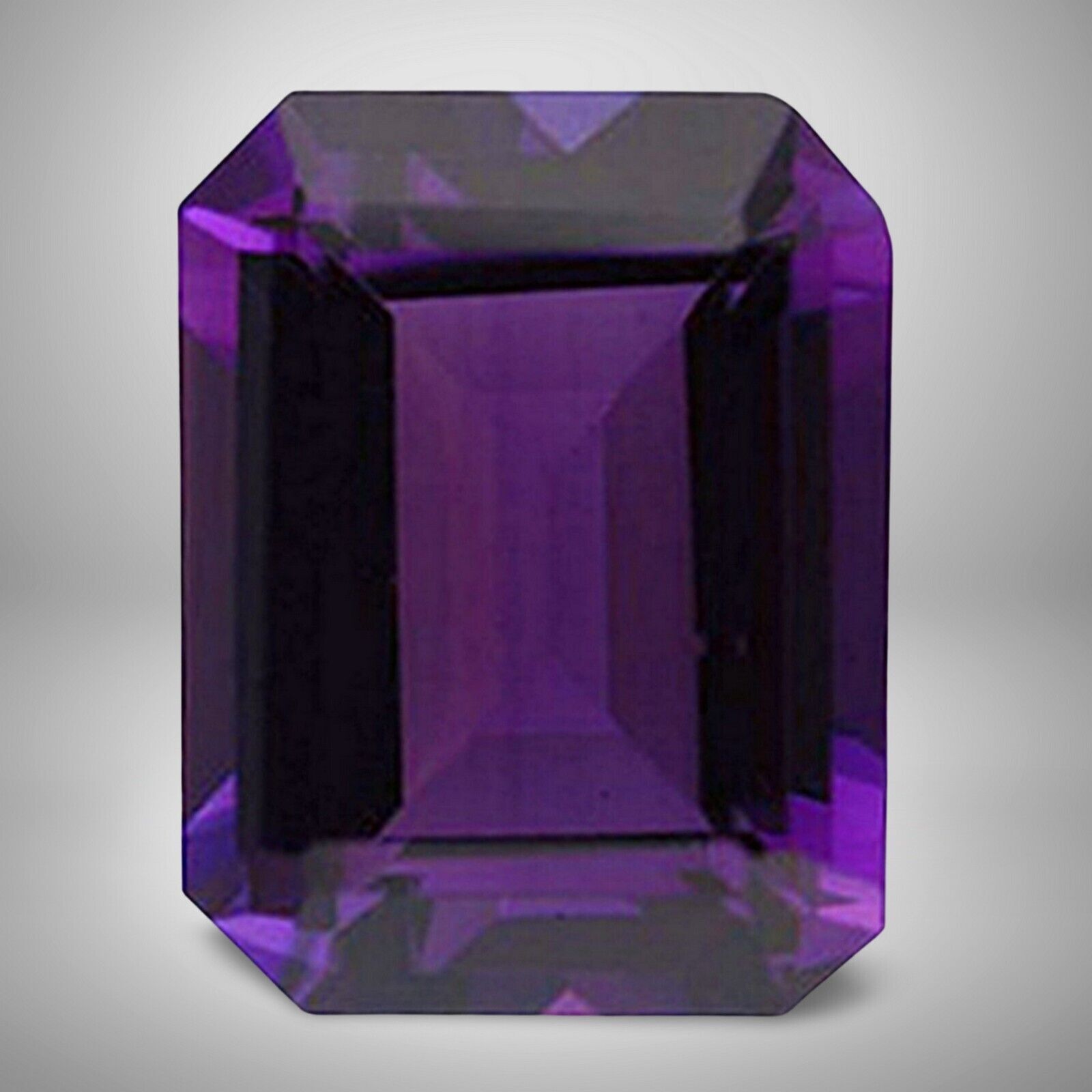 Amethyst Octagon Cut Gemstone 1.20 Cts – 8×6 mm Flawless Precious Jewelry Gem