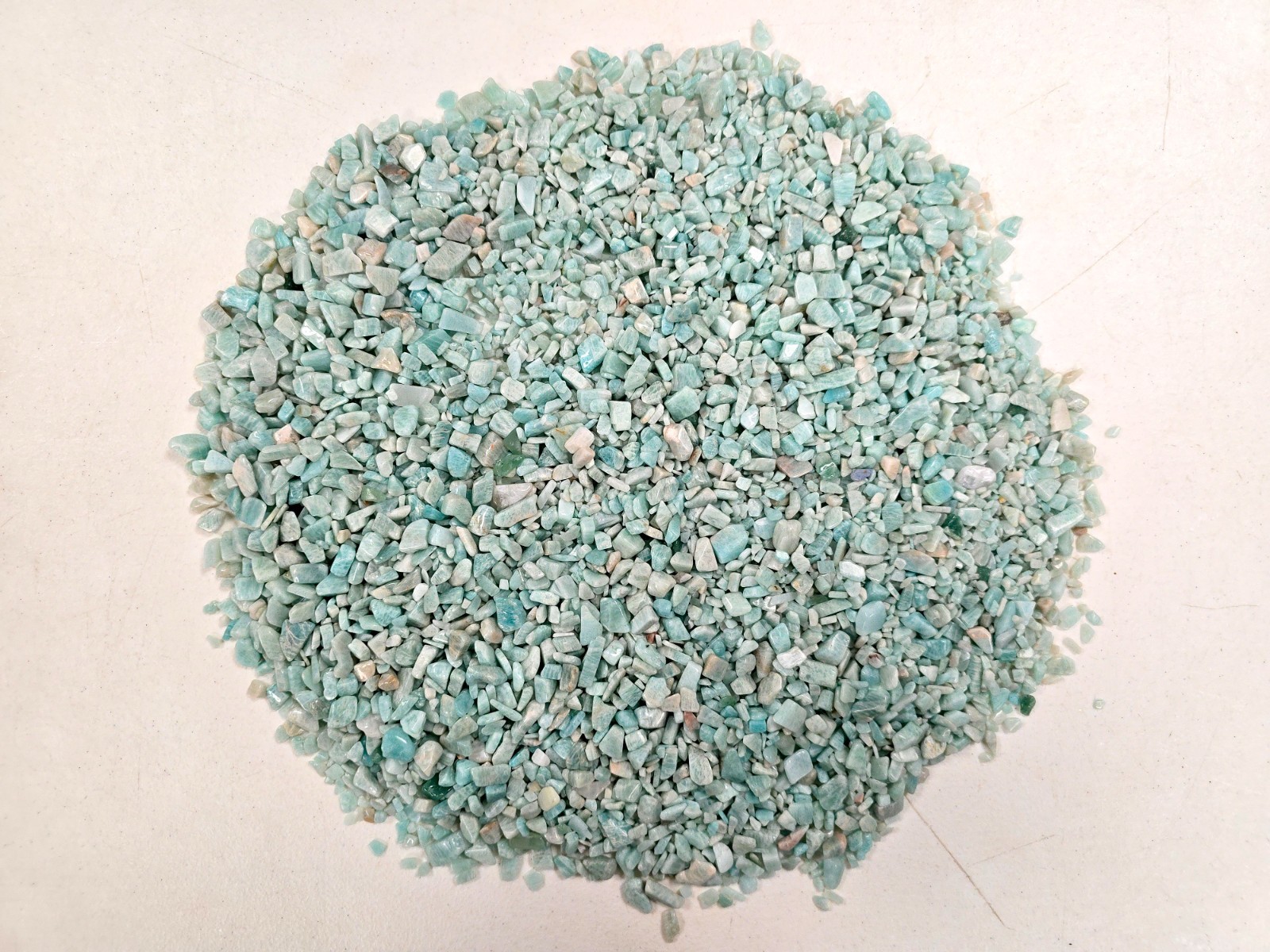 Tumbled Amazonite Crystal Stone Chips Bulk Undrilled Gemstone Natural Beads