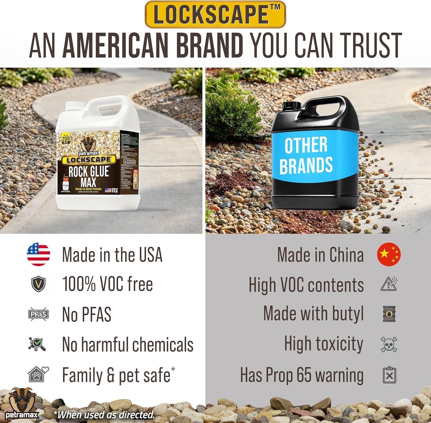 Professional Landscape Adhesive – Pet Friendly & Fast-Drying