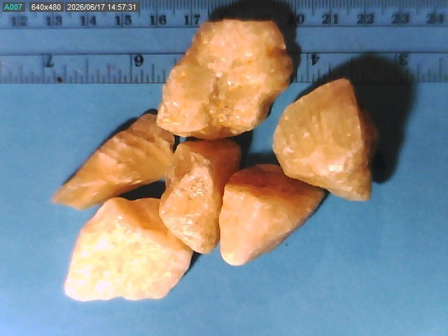 CALCITE SPECIMENS MIXED COLOR & SIZES LOT FROM UNKNOWN LOT #D122