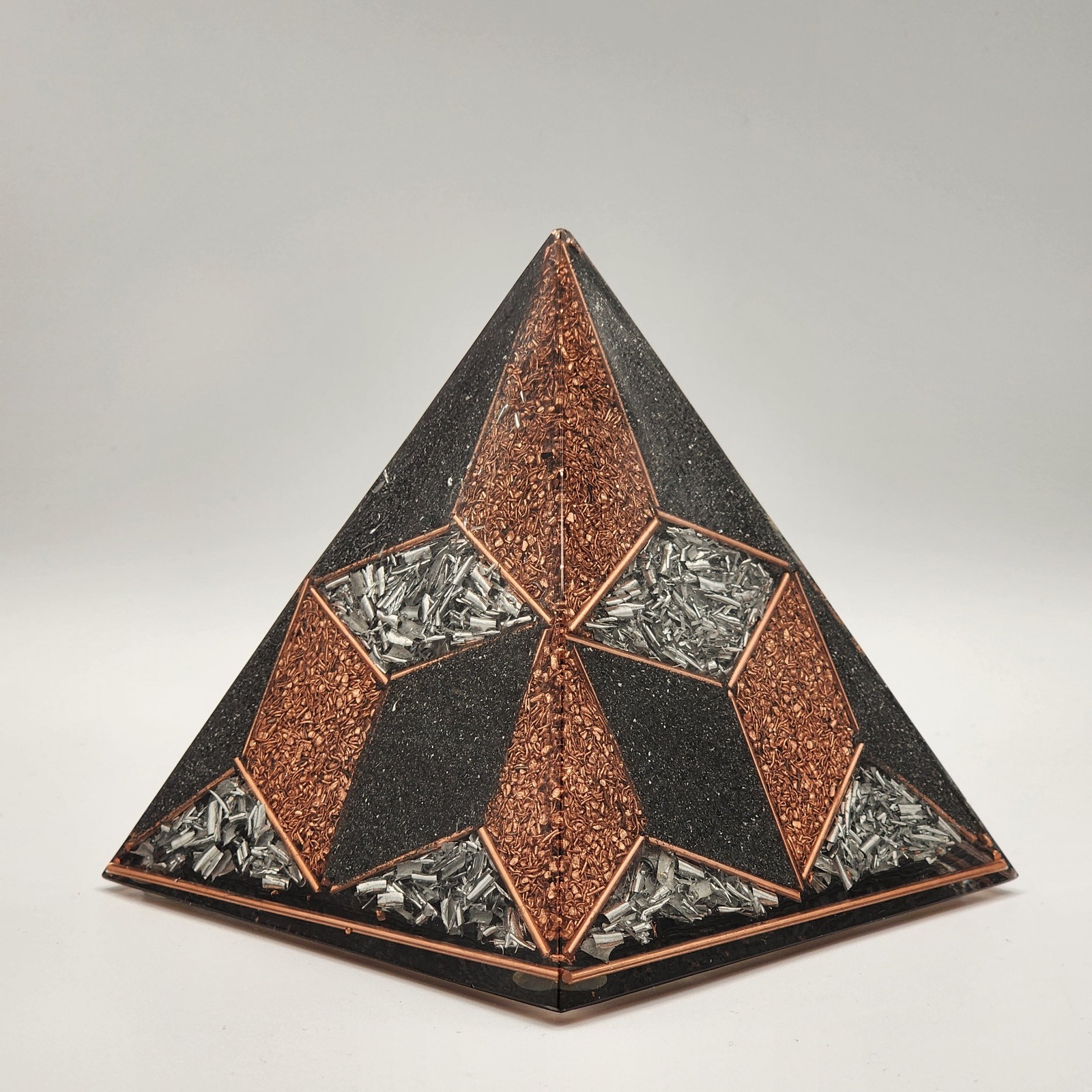 Orgonite Handmade Pyramid – Energy Balancing, Positive Transformation