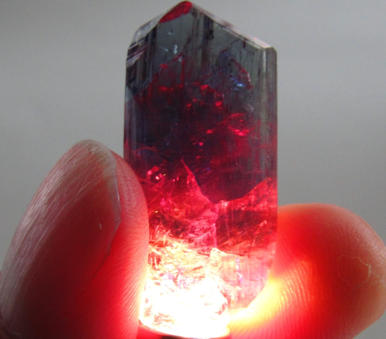 MESMERIZING AMAZING UNHEATED GEM TANZANITE CRYSTAL!!! TANZANIA