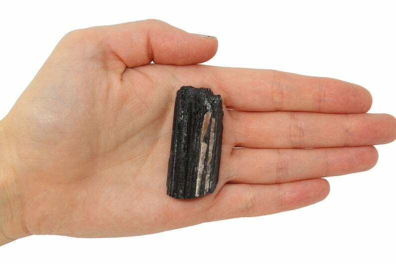 Raw Black Tourmaline Rods, A Grade Quality, Natural Healing Crystals, Rough Blac