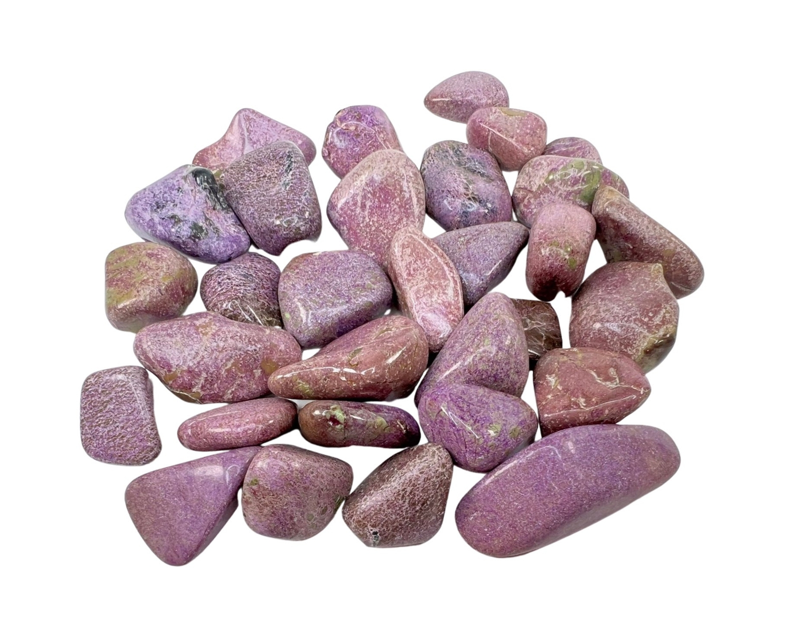 Stichtite Tumbled Stone, Natural Stichtite from Australia