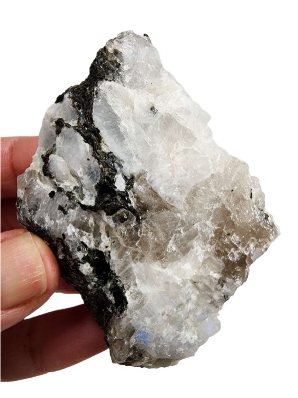 White Moonstone Rough Stone India 63.3 grams