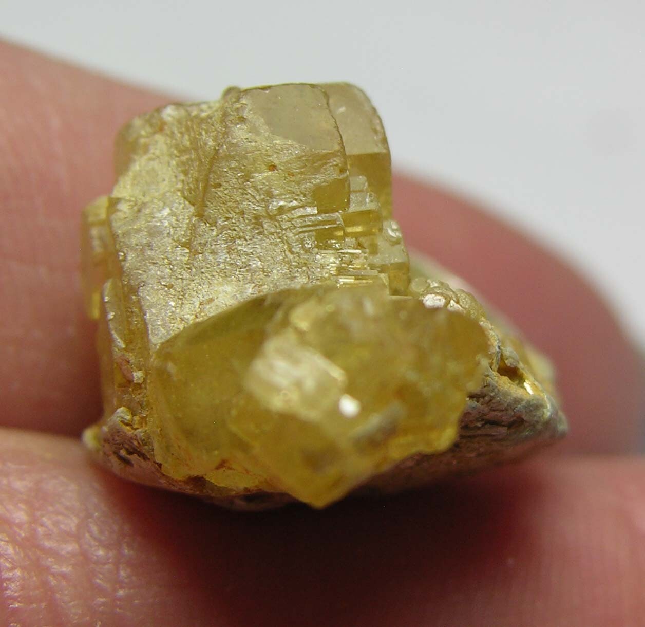 26.05ct Pakistan Terminated Heliodor Crystal in Mica Cluster Specimen 5.20g 28mm