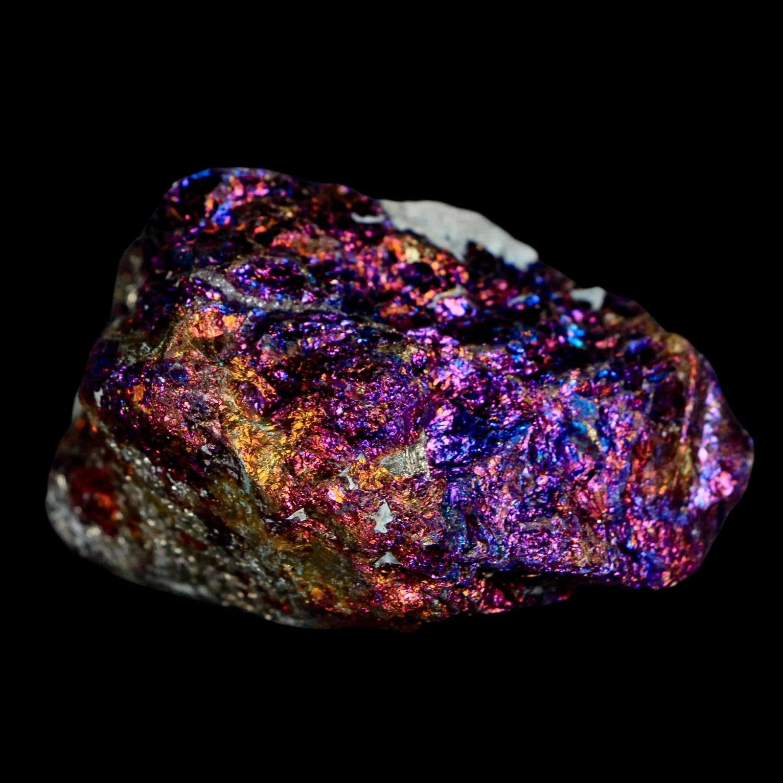 2.7″ Chalcopyrite Bornite Brilliant Multicolored Peacock Ore Chihuahua Mexico