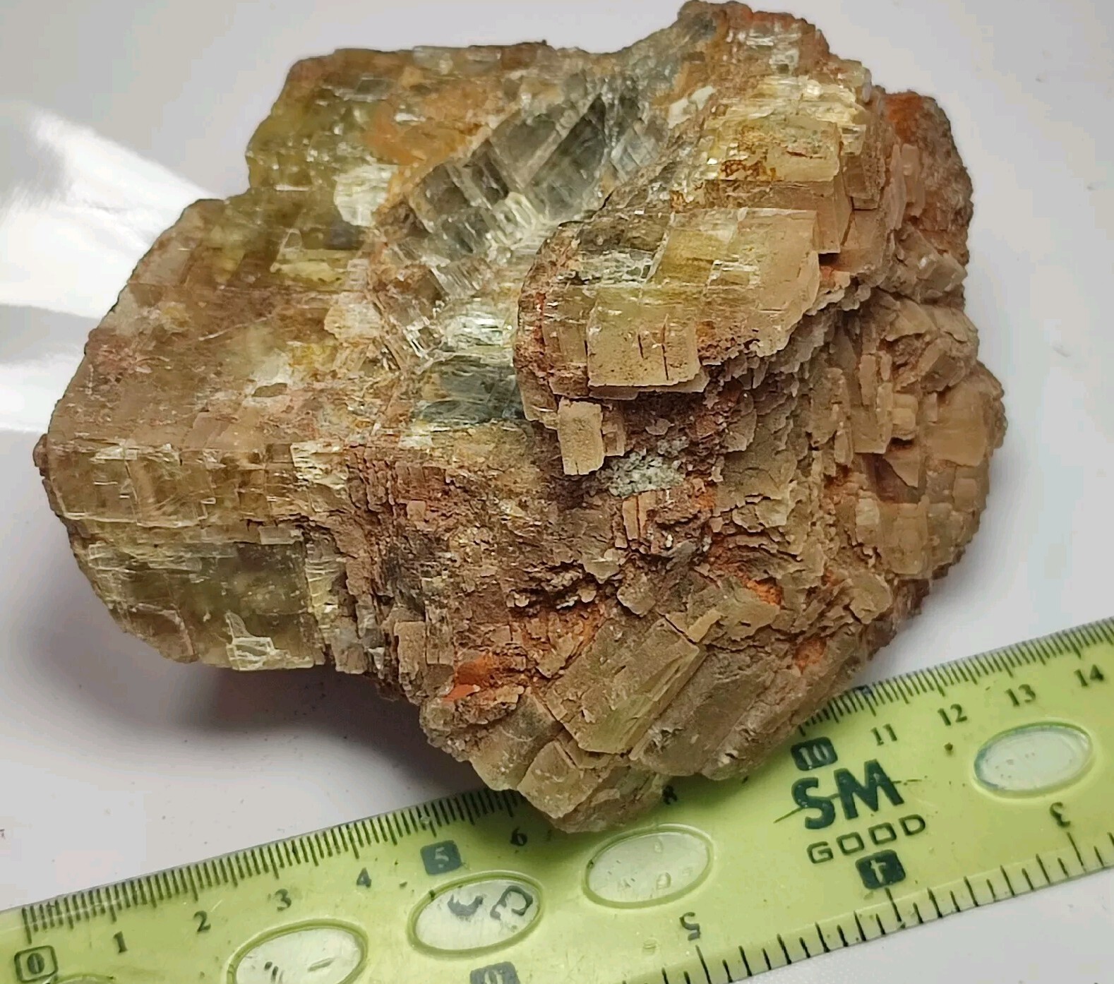 1.4-kg Gemmy Orthoclase War Feldspar Crystal With Complete Growth & Huge Size.