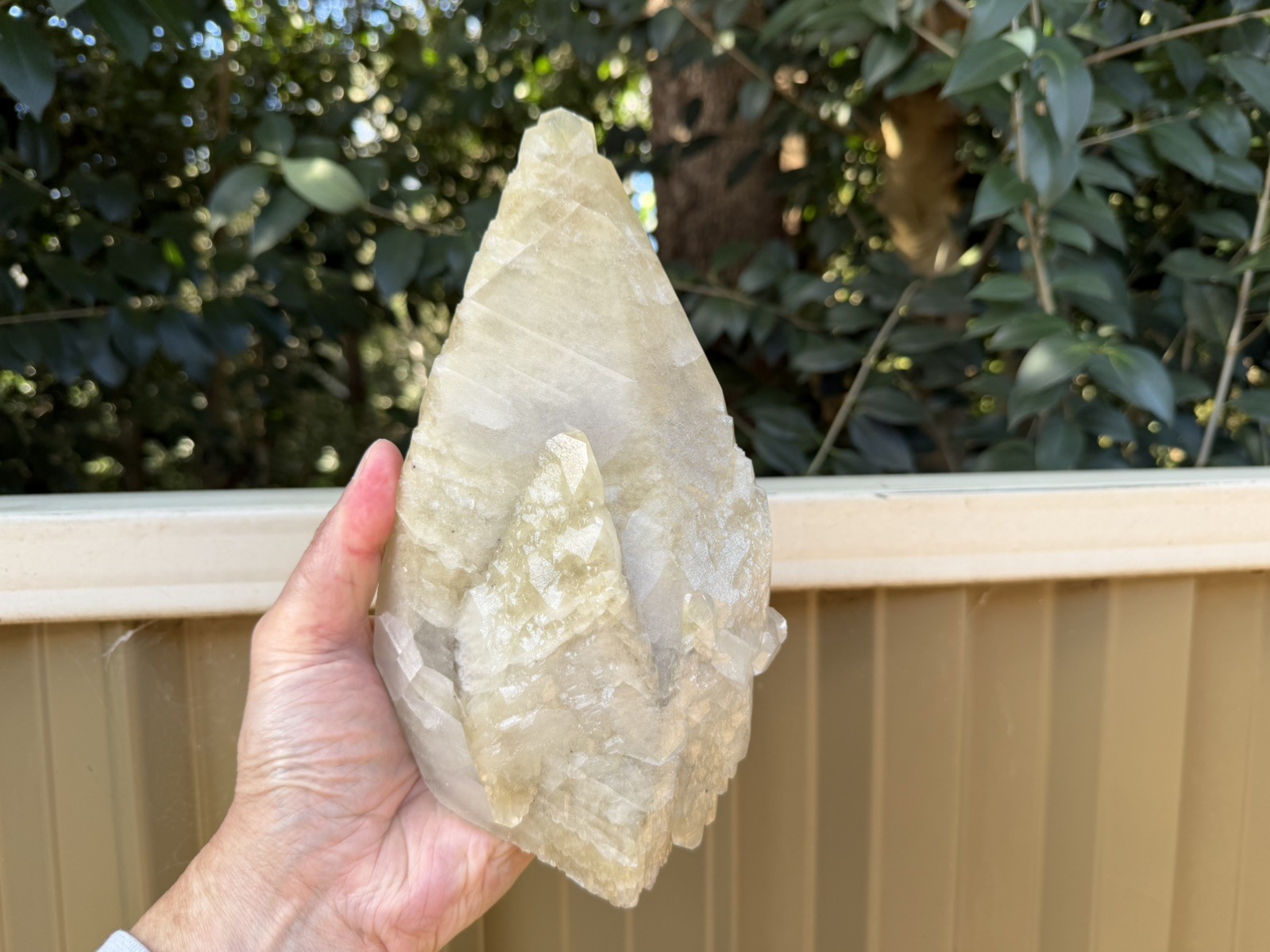 Calcite Massive Crystal Sweetwater Mine, Reynolds County Missouri USA 2.6kg Nice