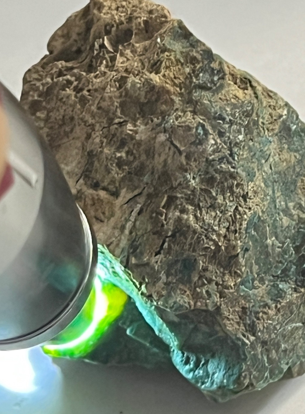 72g Natural Gem Silica Rough Stone Translucent Chrysocolla Mineral Specimen