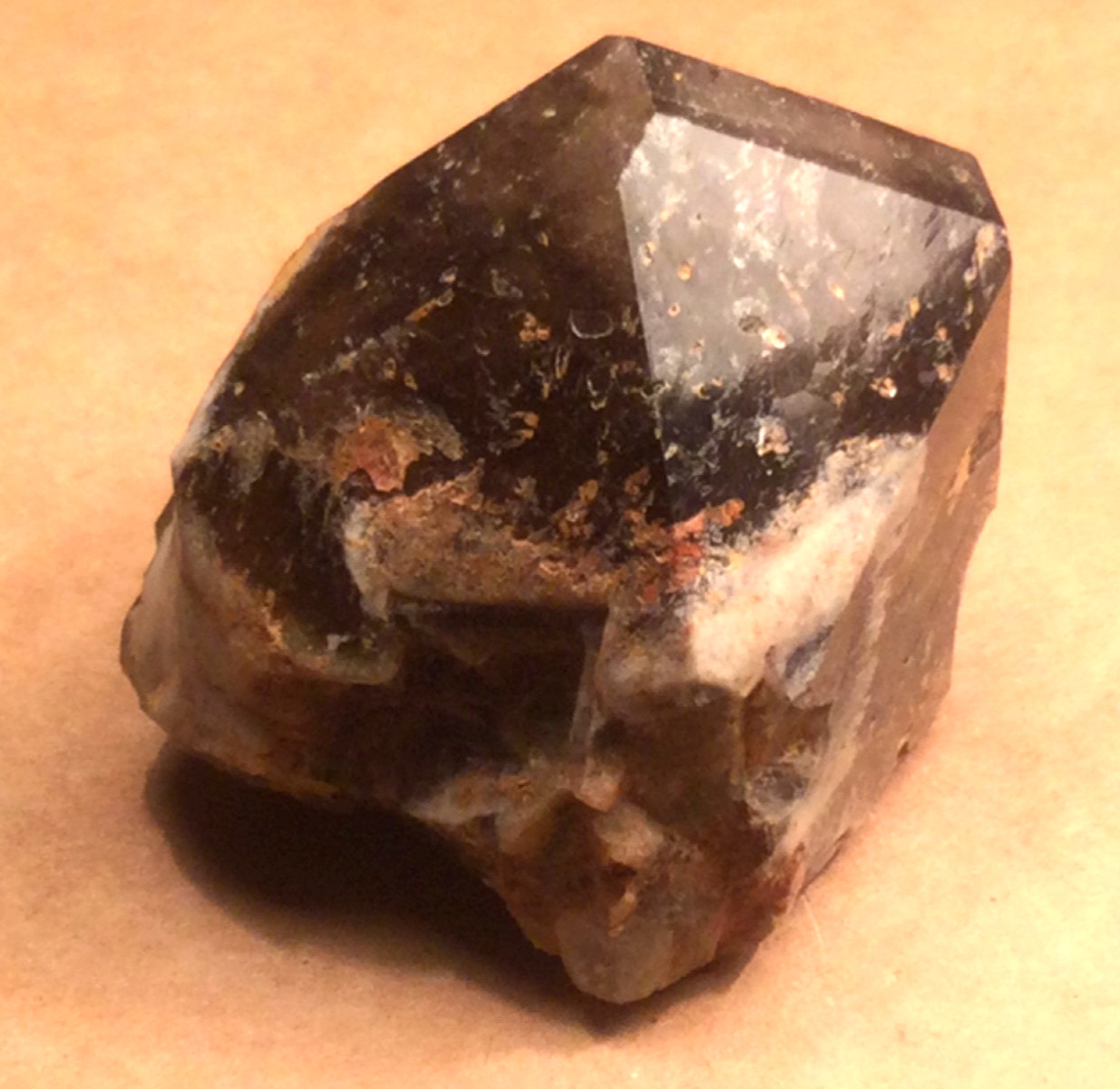 Very Rare Vesuvianite Crystal Specimen.34x32x31mm.49grams.Fushan Mine China