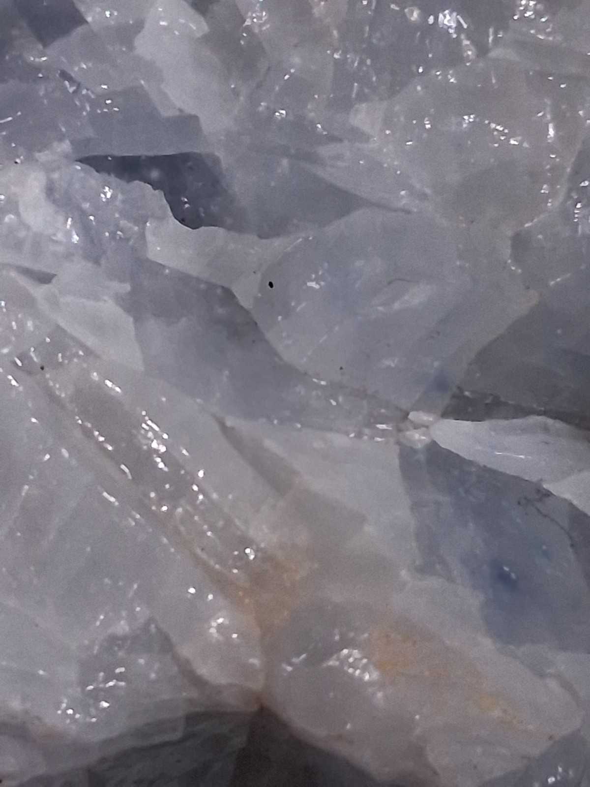 Large Natural Sky Blue Raw Calcite Specimen 2.78lbs Heritage Crystal Gem Stone