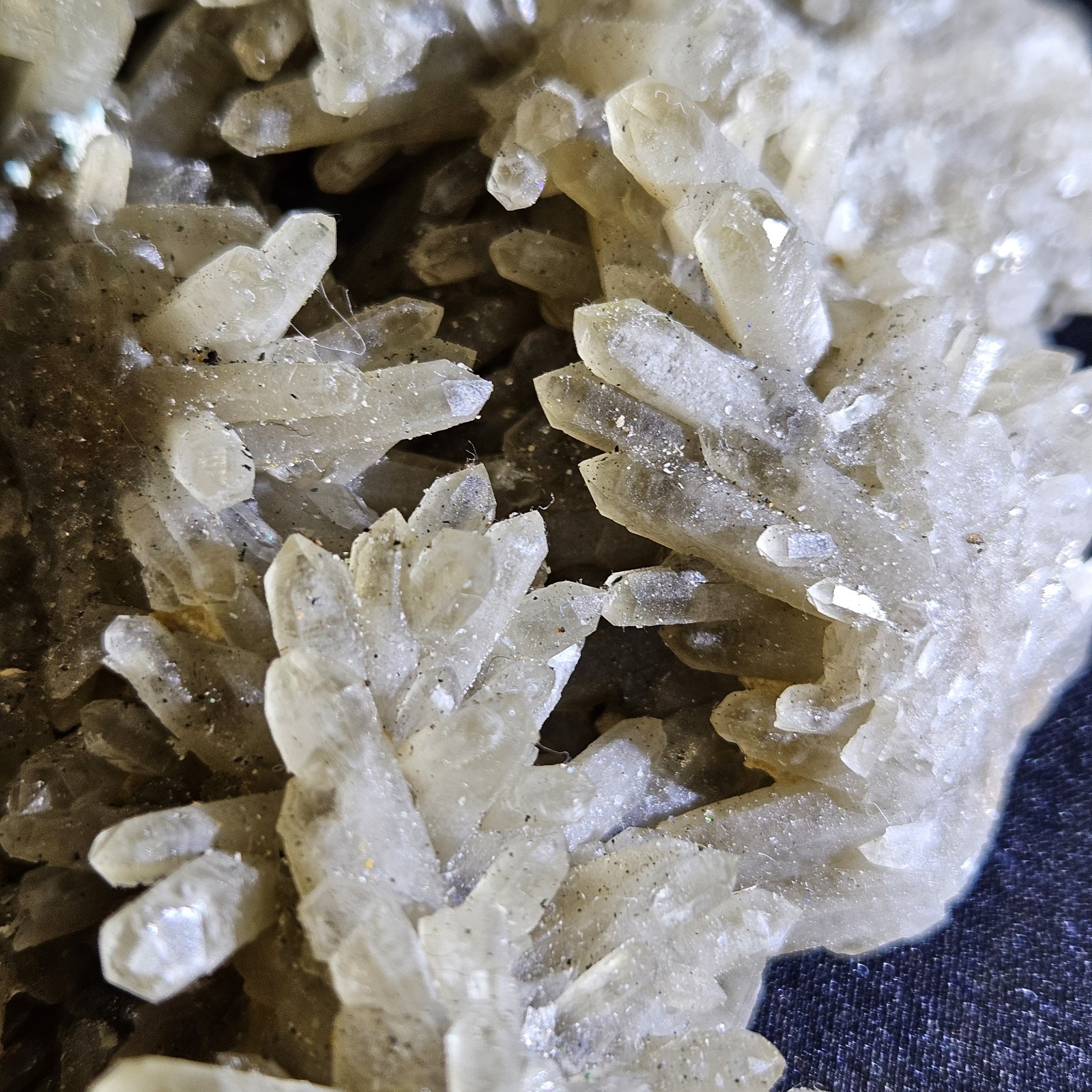 Natural Raw Smoky Quartz Crystal Cluster Mineral Specimen, Healing, 290g