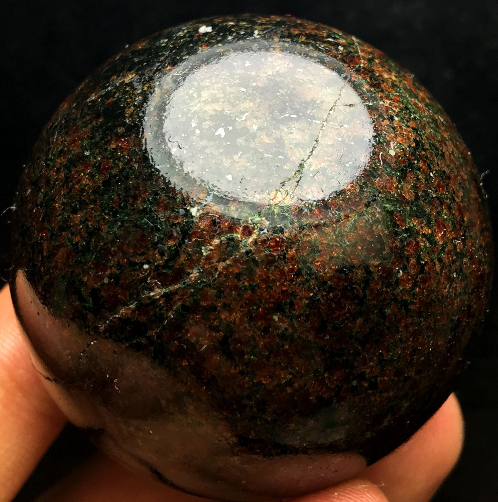 50—54mm WOW! Natural RED Garnet Crystal gemstone Polished SPHERE BALL HEALING