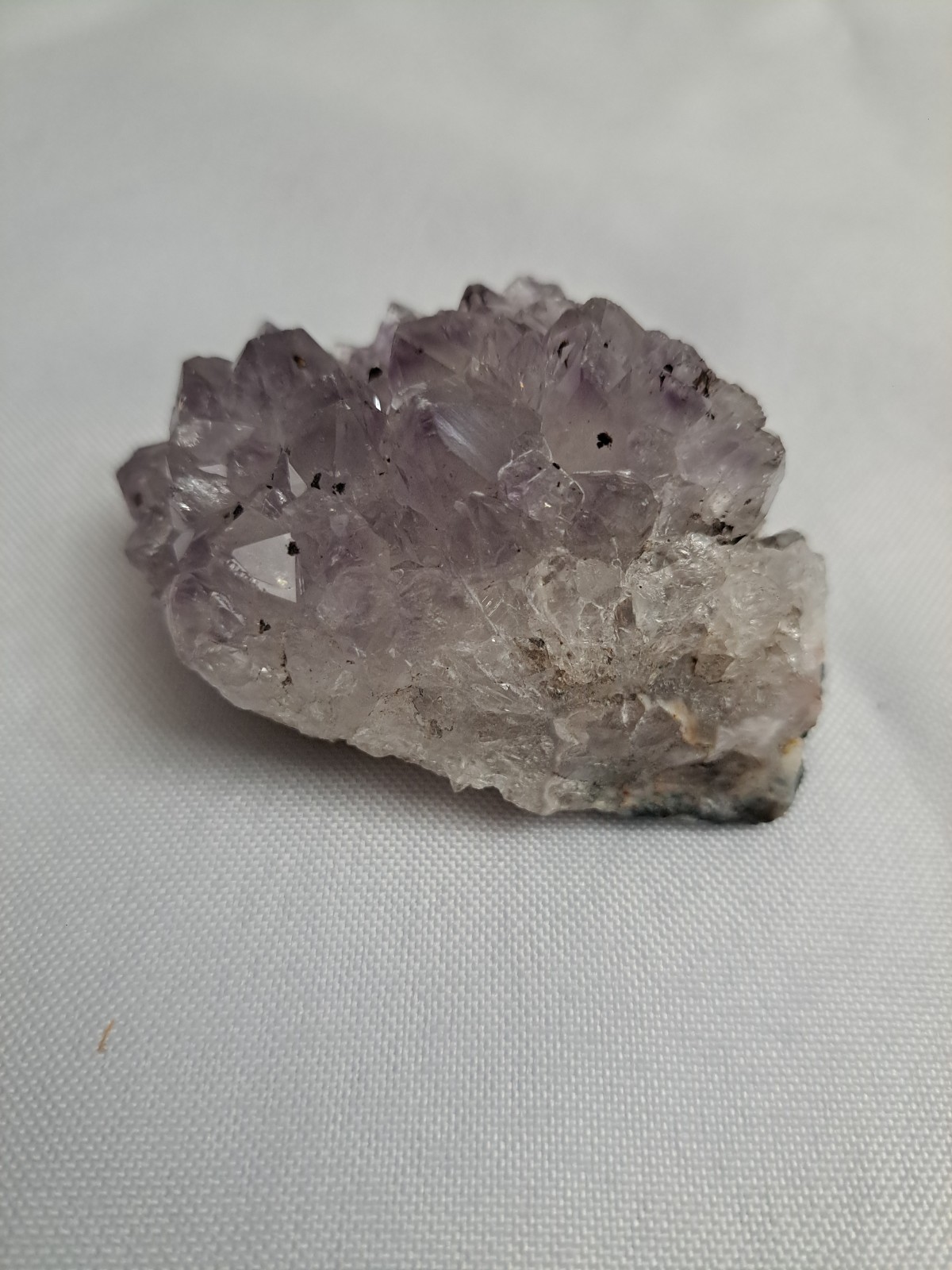 Natural Amethyst Light Purple Beautiful QUARTZ Geode Crystal Cluster