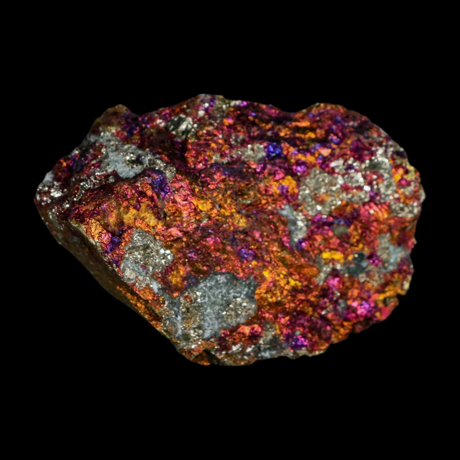 2.8″ Chalcopyrite Bornite Brilliant Multicolored Peacock Ore Chihuahua Mexico