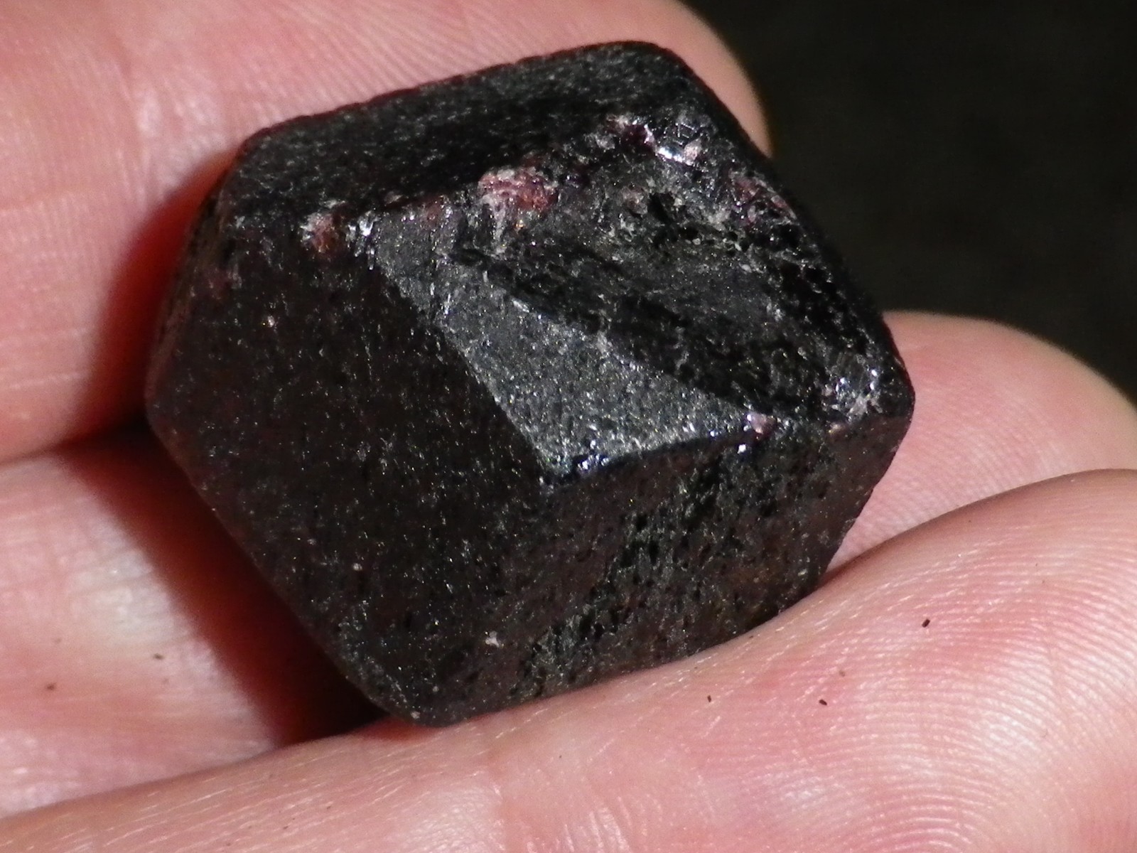 Deep Red Medium Large Garnet Crystal (Almandine ) 29.8g