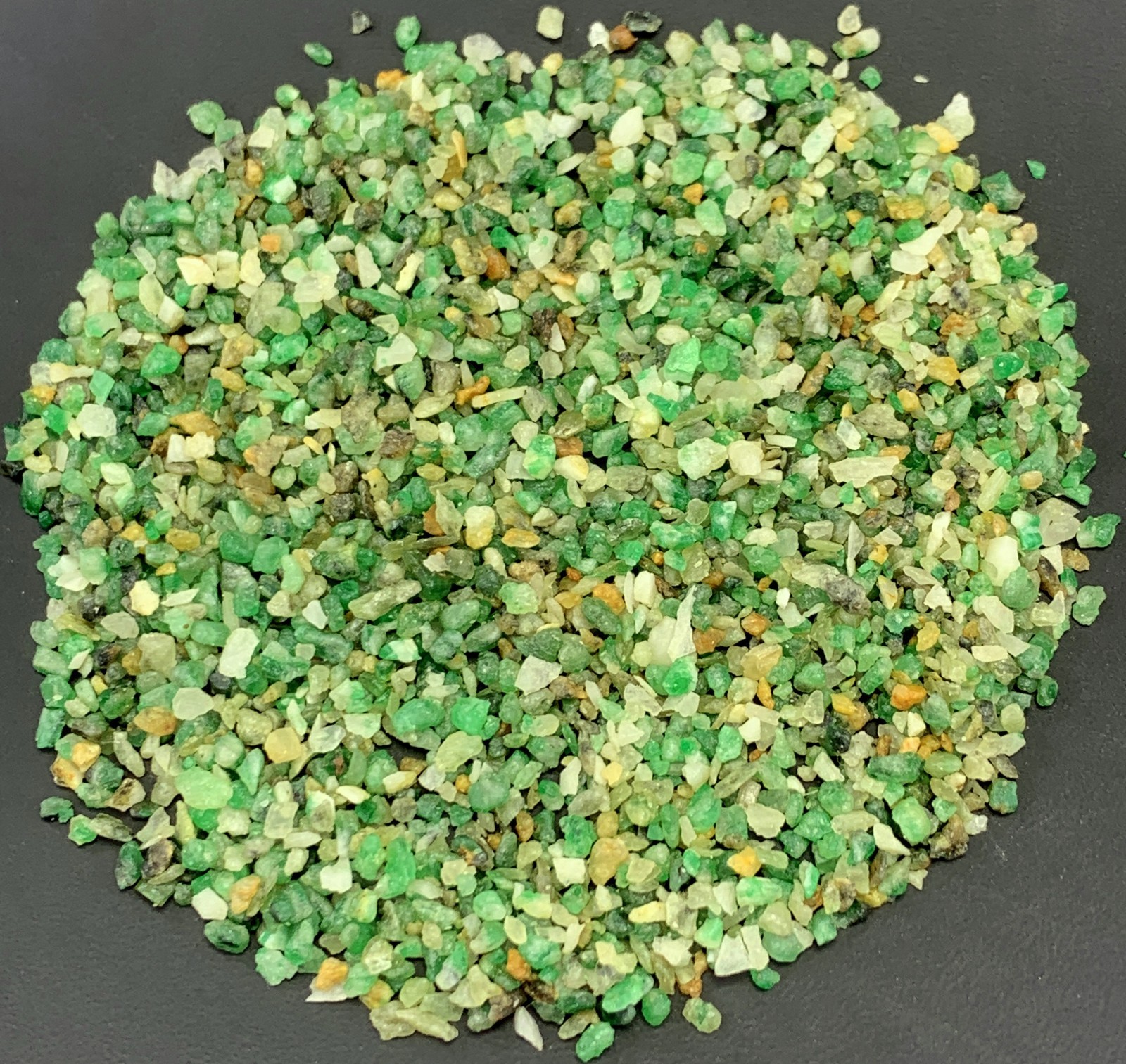 2 Grams Rough Green Emerald Crystals Lot From Swat Pakistan