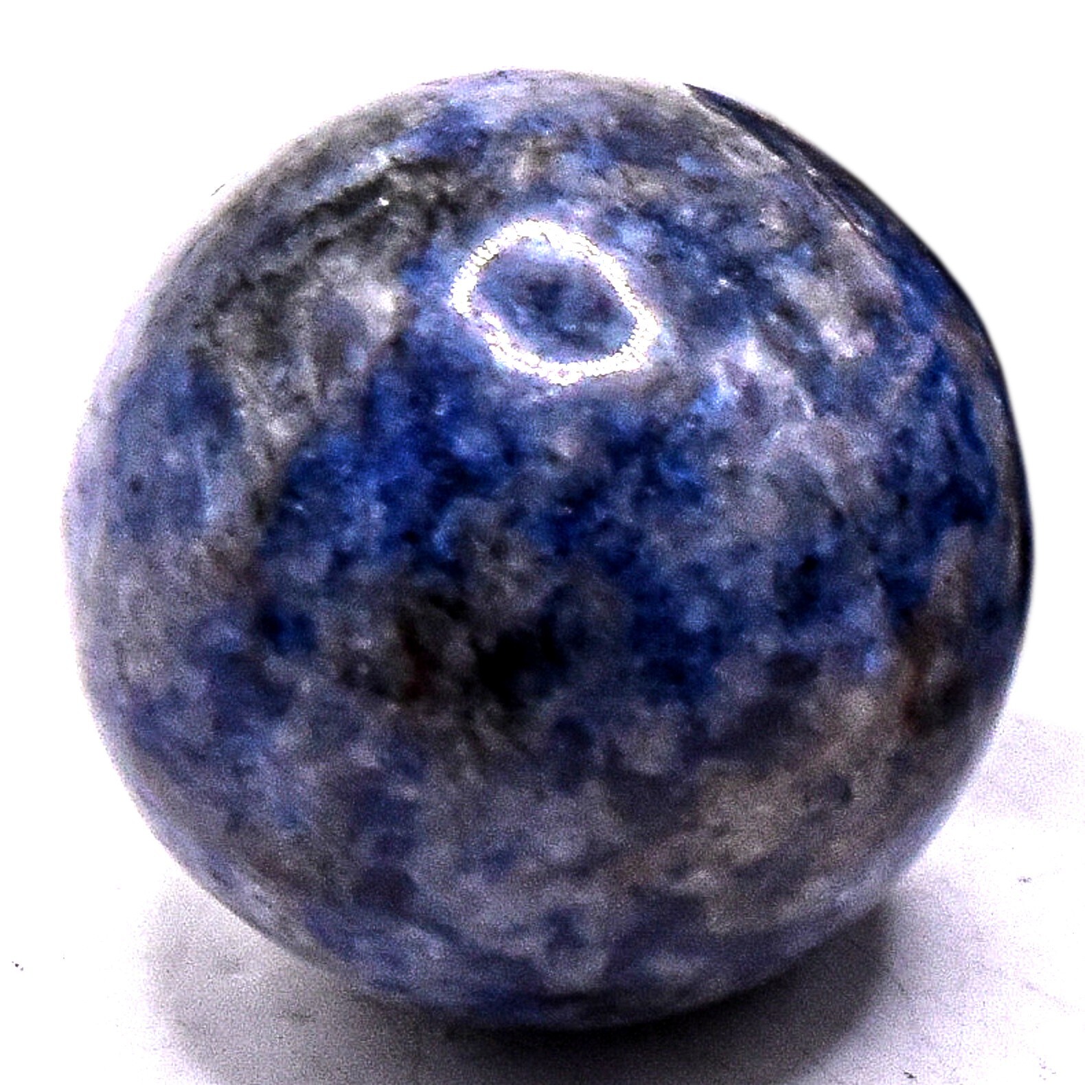 25mm Blue Sodalite w/ Inclusions Sphere Polished Crystal Mineral – China (1PC)
