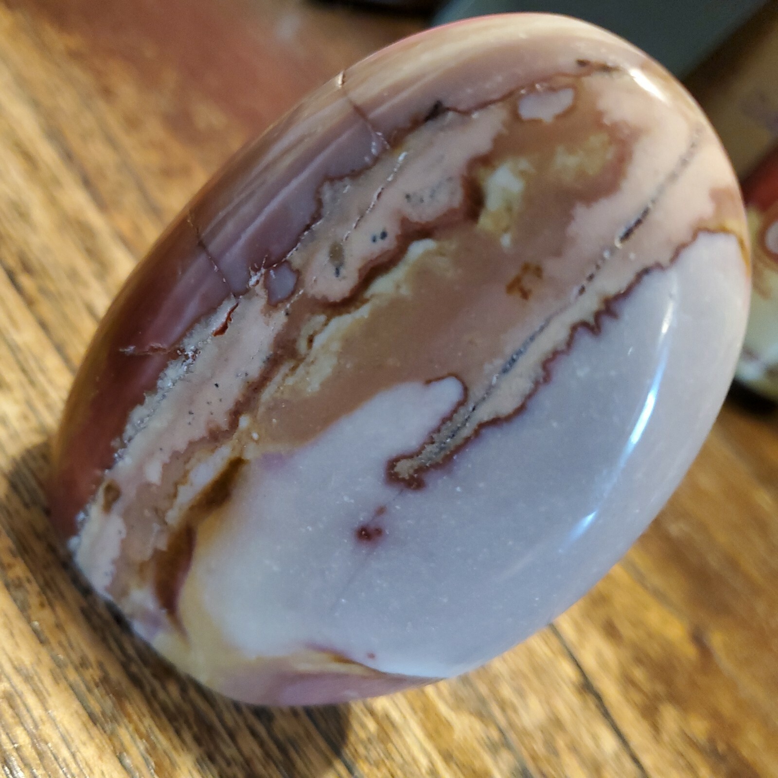 Polychrome Jasper Crystal Freeform 3.45in x 2.51in x 1.15in