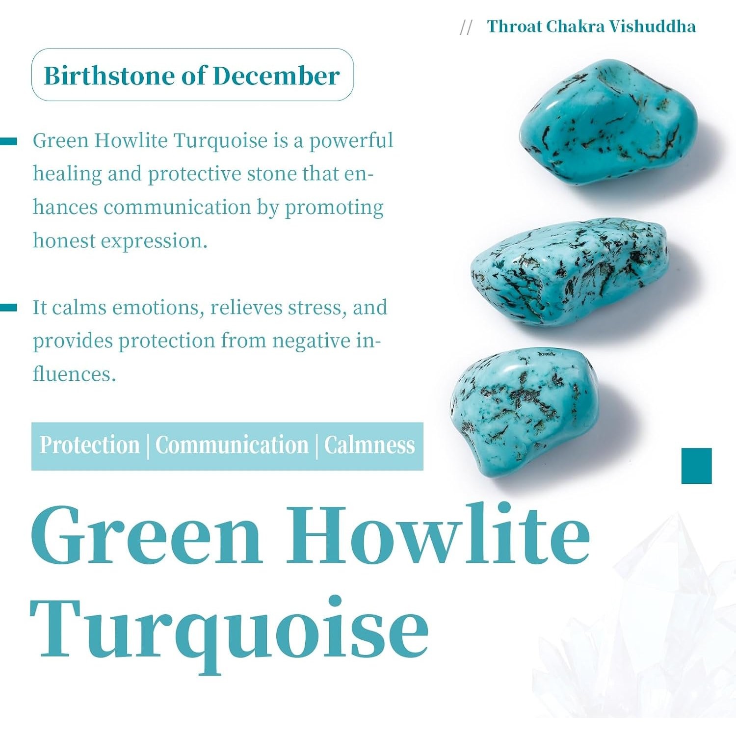 Turquoise Tumbled Chips Stones 1 Pound Irregular Pieces for Jewelry Design