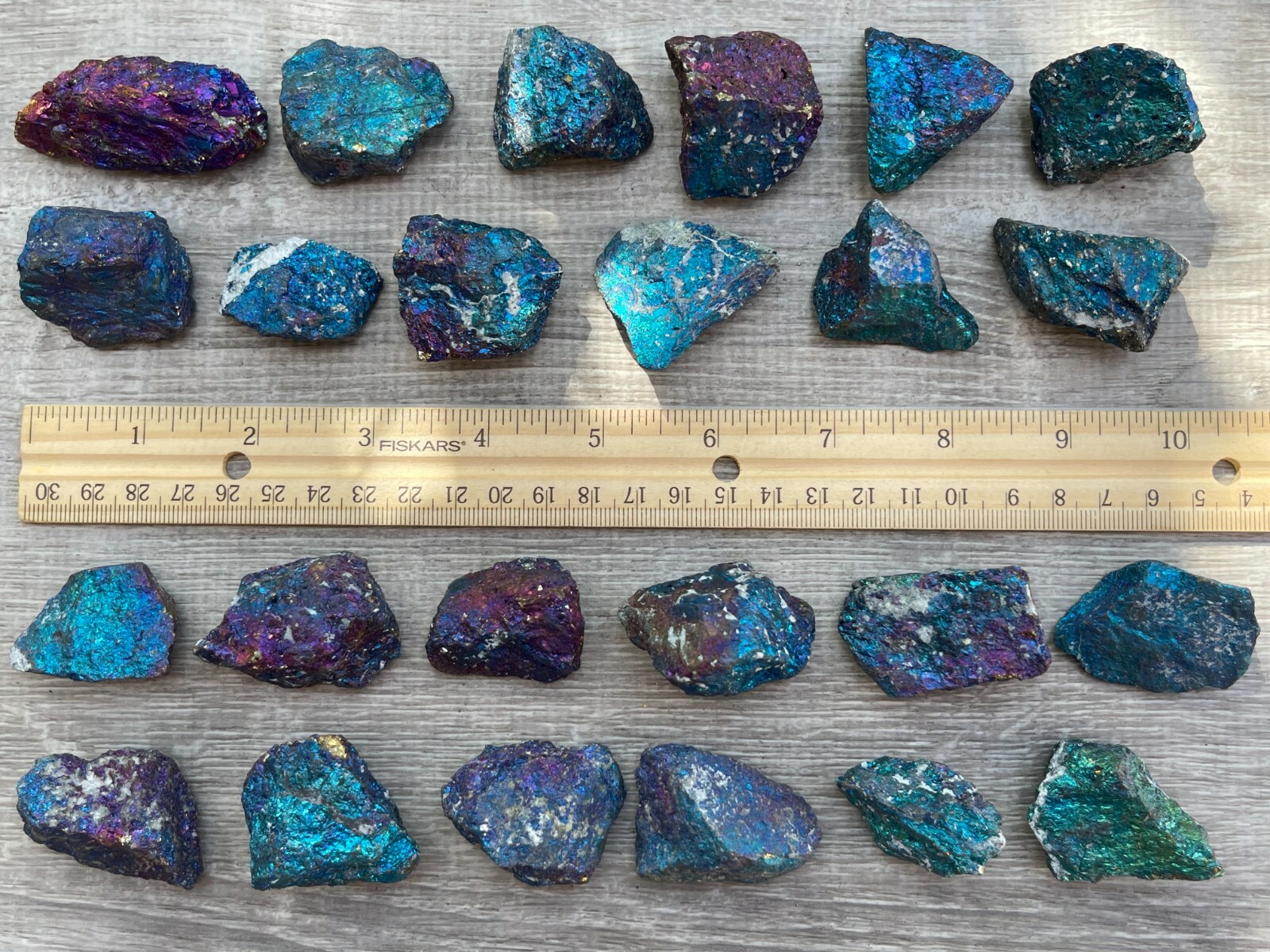 Grade A++ Chalcopyrite Natural Stone, Raw Peacock Ore Stone, Wholesale Bulk Lot