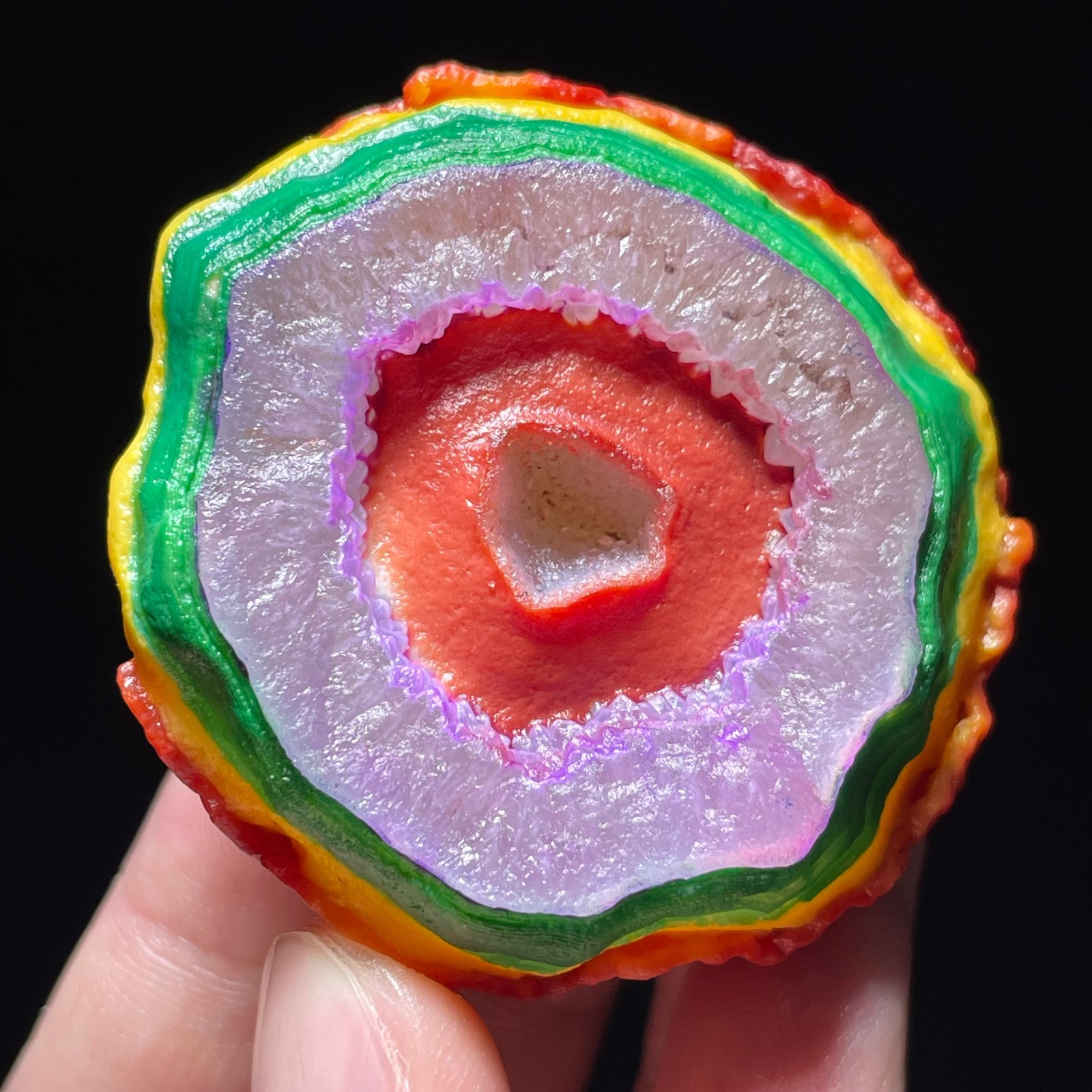 100g Rare Mongolia Gobi Agate Eyes Agate/stone Collection Specimen Healing gift
