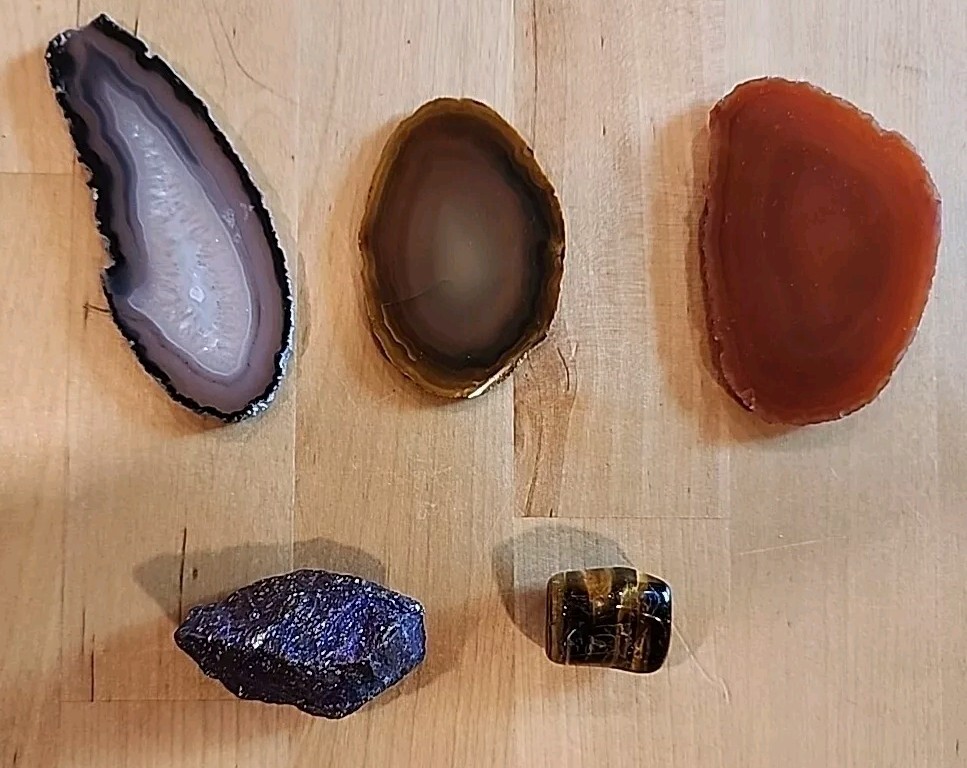 Tumbled Stones Assorted – Mixed Polished Agate Crystals – bag 1