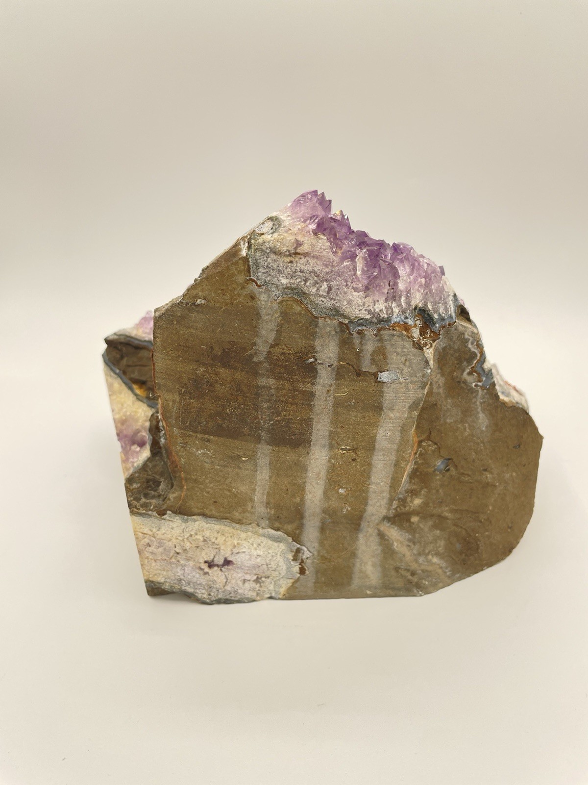 Amethyst Crystal Cluster Purple 6.5 Lbs