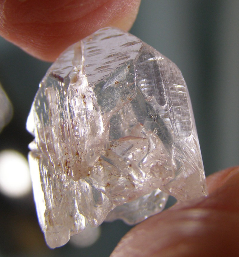 SMALL NATURAL DANBURITE CRYSTAL PIECE 1.9 x 1.5 cms 3.41 gm – high vibration #8