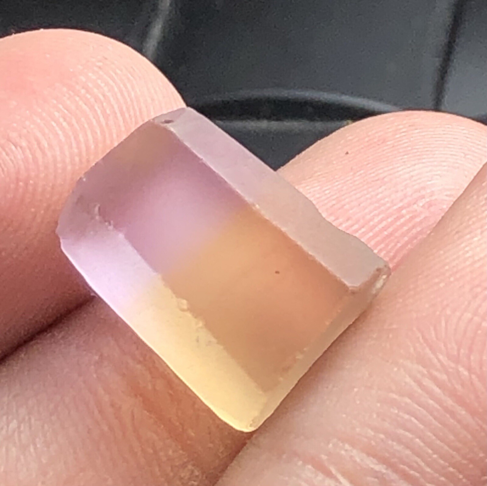 7.70 Ct Facet Quality Rough Ametrine From Bolivia 🇧🇴 Clarity Wise Eye Clean