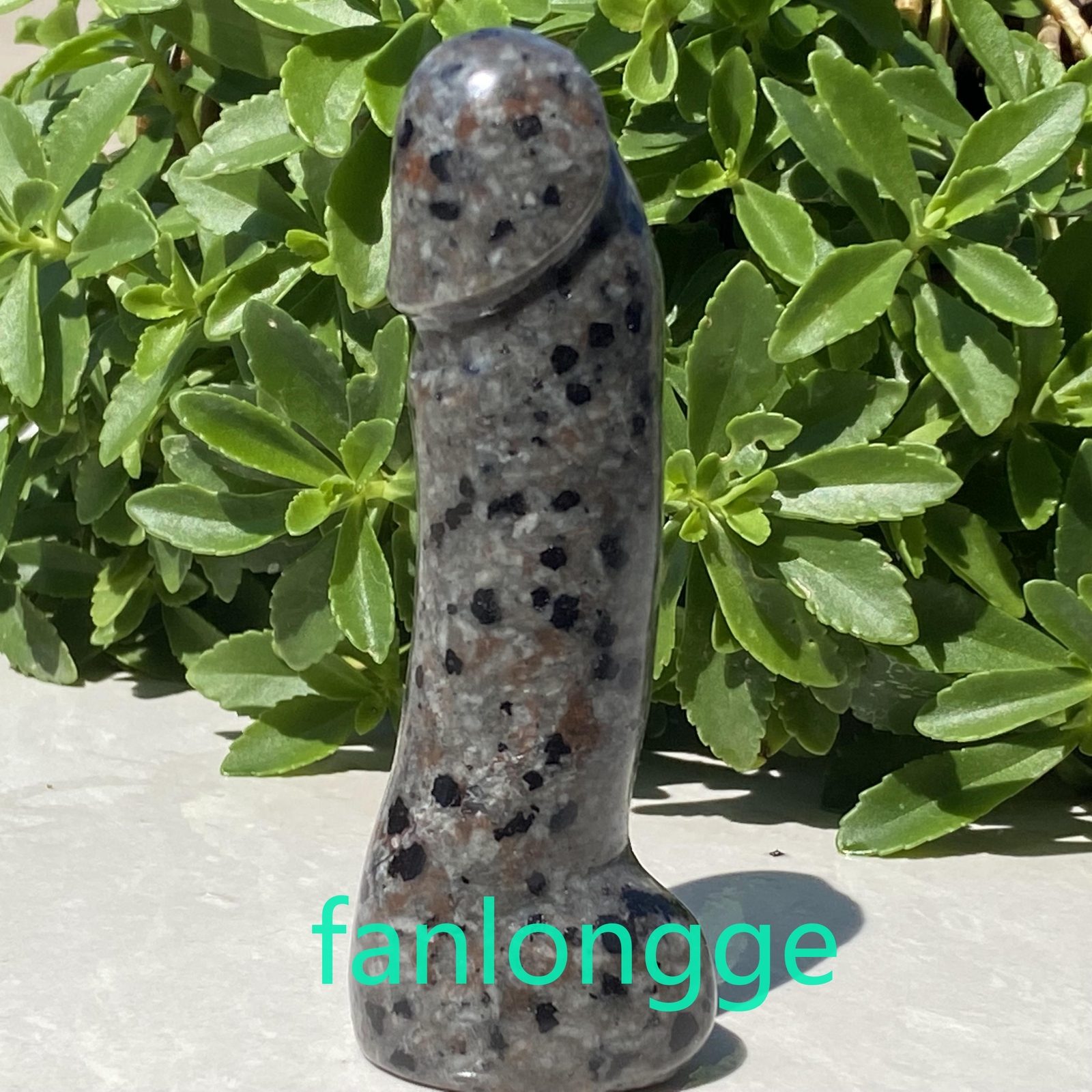 1pc Natural Yooperite Male Quartz Crystal Genital Penis Pendant Gem Reiki 4.3″
