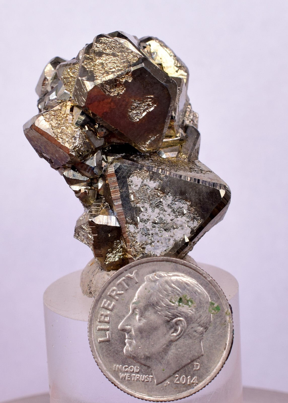 LOT 8 PYRITE OCTAHEDRAL PERU SHINY CRYSTALS MINERAL SPECIMEN COLLECTOR MB147