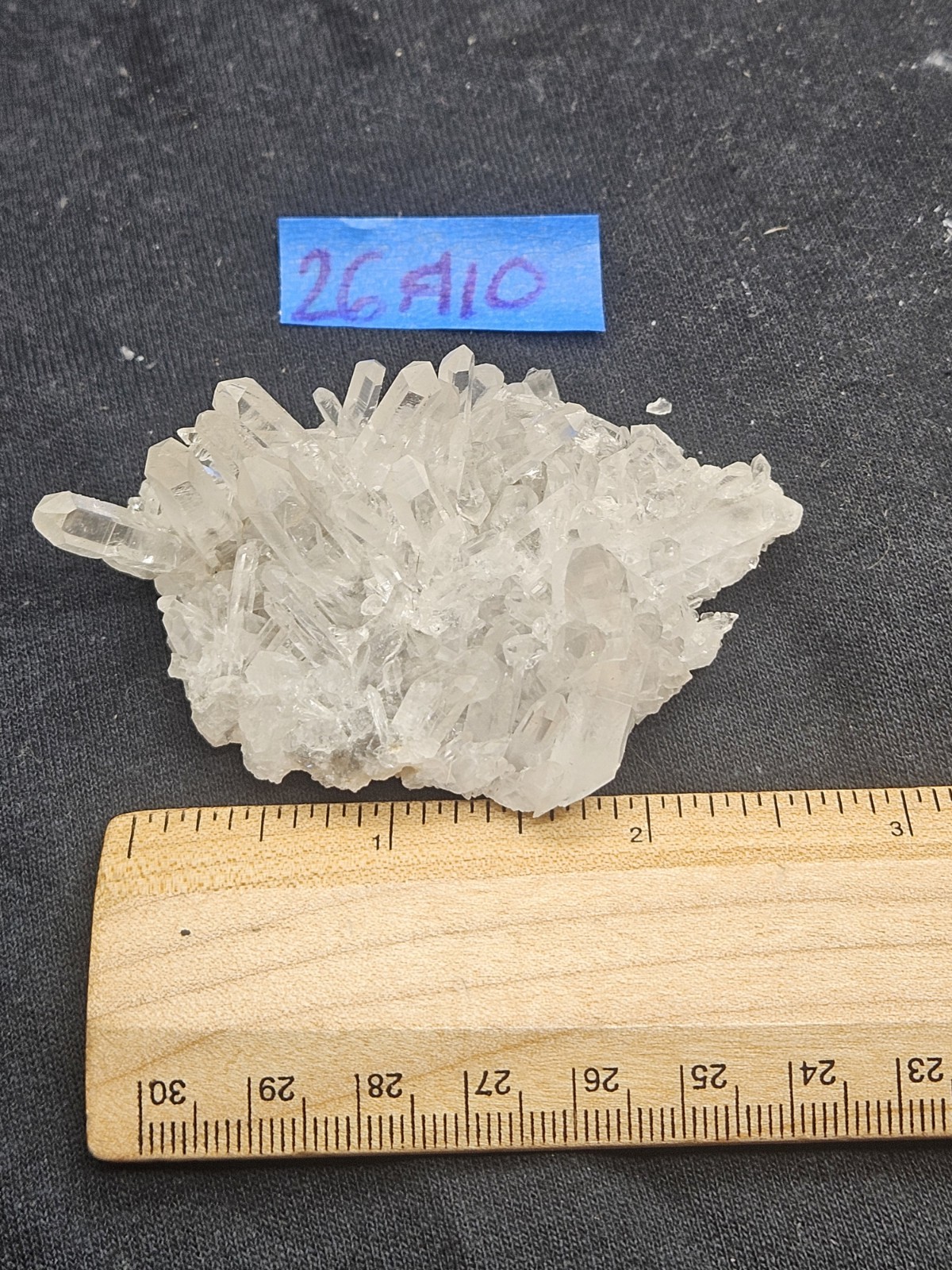 Natural Arkansas Clear Quartz Crystal Cluster Raw Mineral Specimen Rock