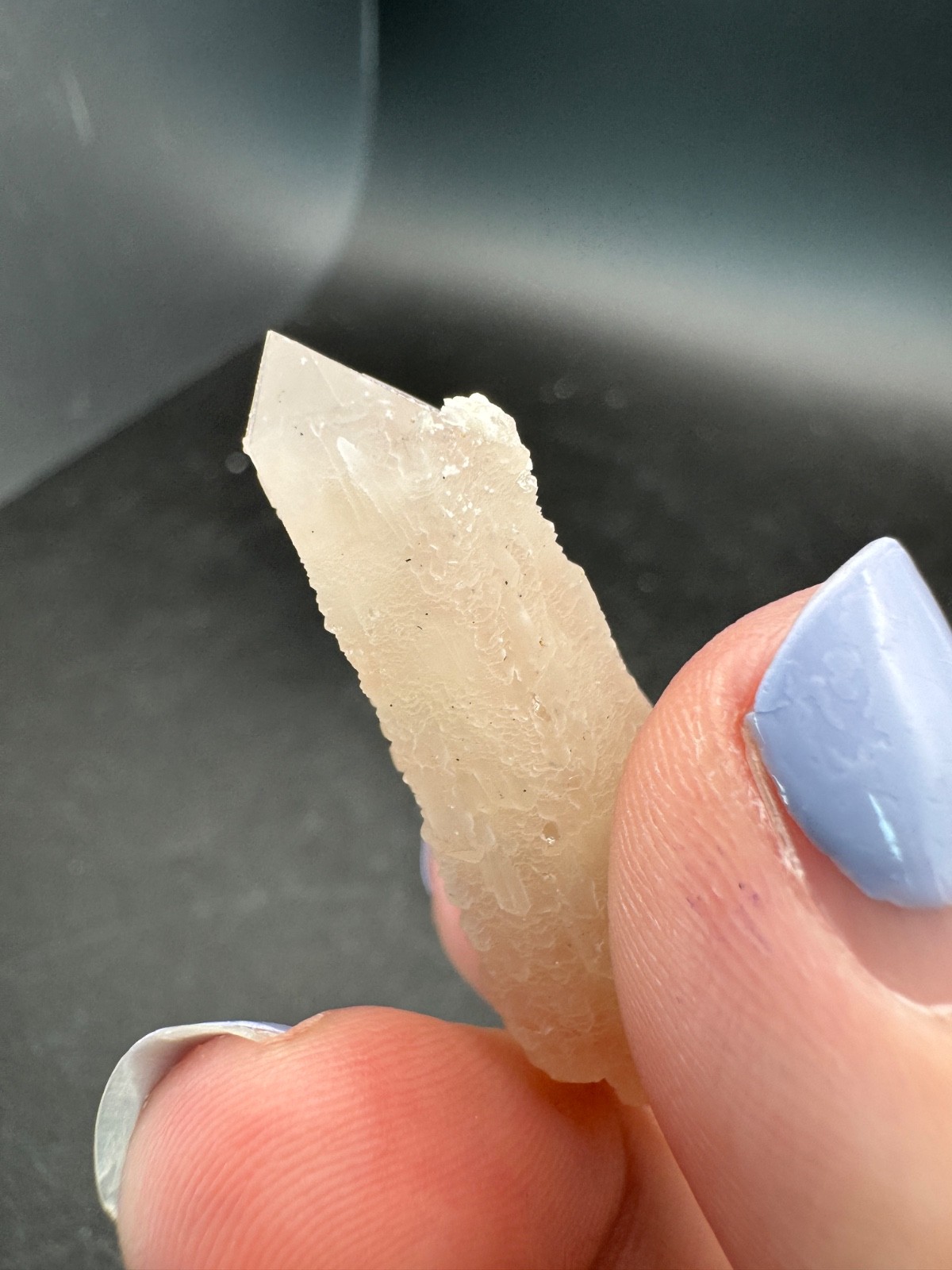 6594 Rare Double Terminated Pink Candle Quartz Inner Mongolia 10g