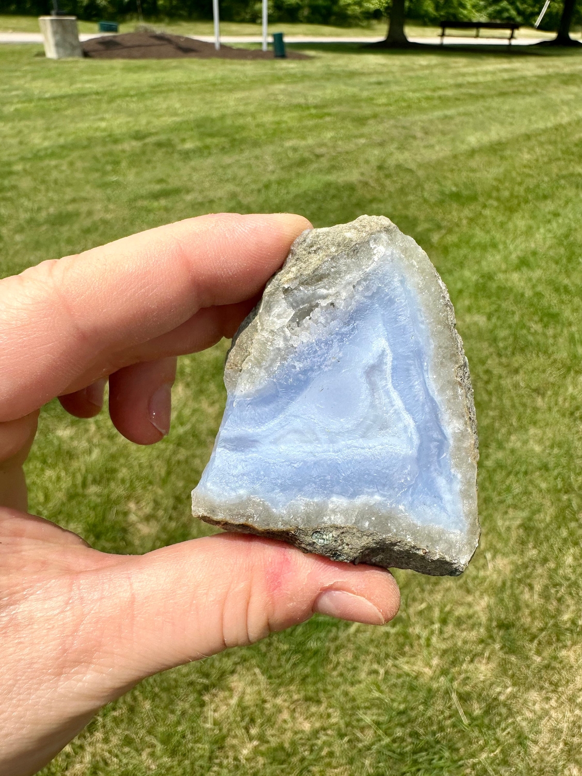 Raw Blue Lace Agate, Natural Blue Lace Agate from South Africa