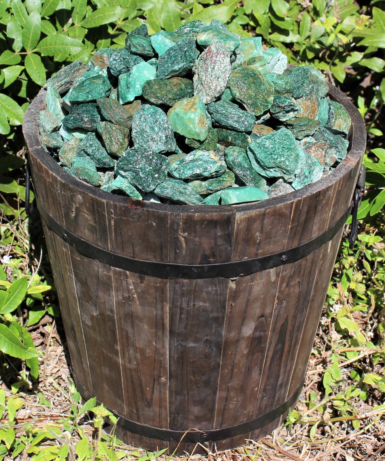 Fuchsite Natural Rough Stone Gift Box: 10 – 16 Pieces (Raw Fuchsite Crystals)