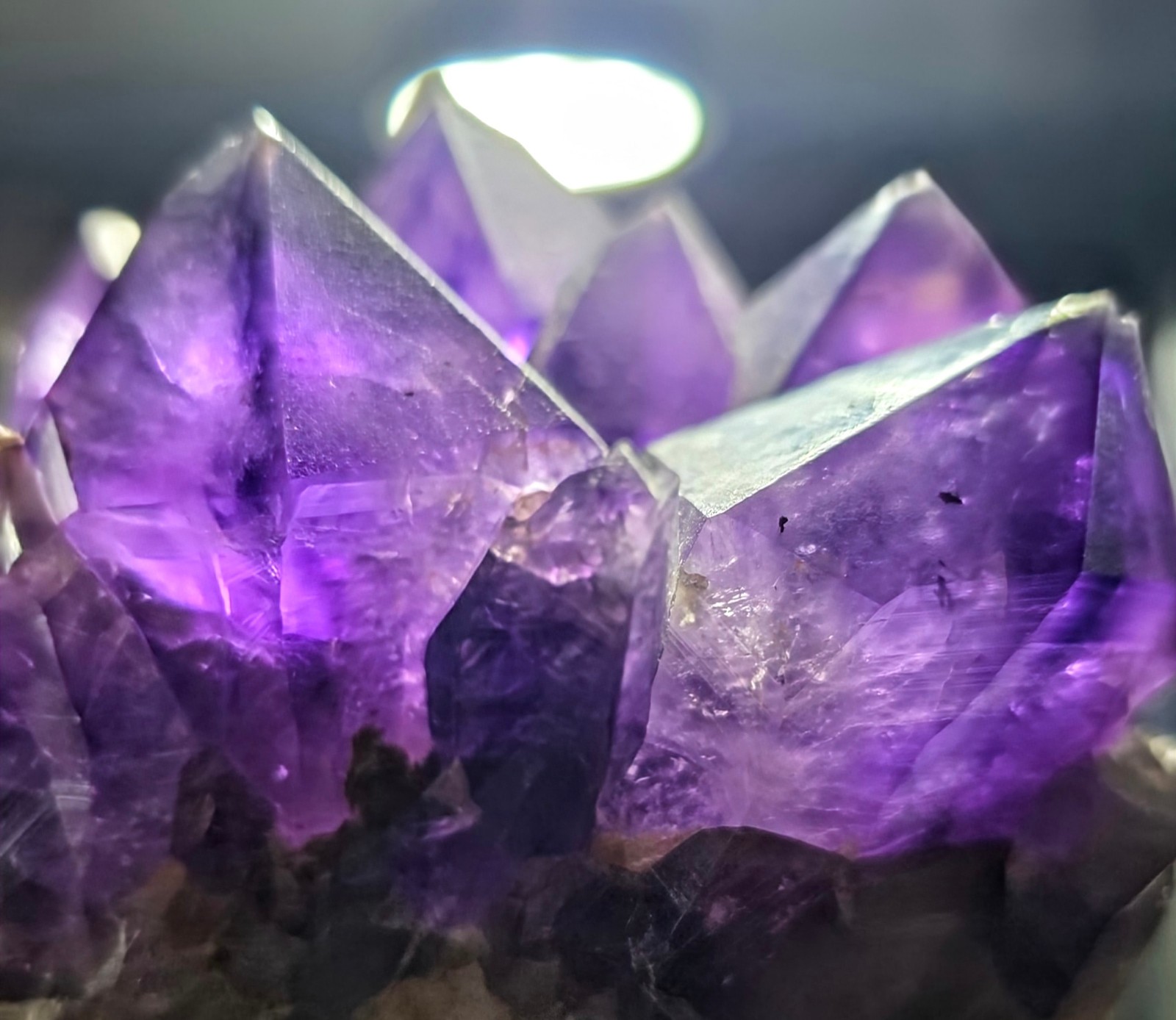 Amethyst Cluster – Deep Purple Katanga Find – 1.5lbs (710g)