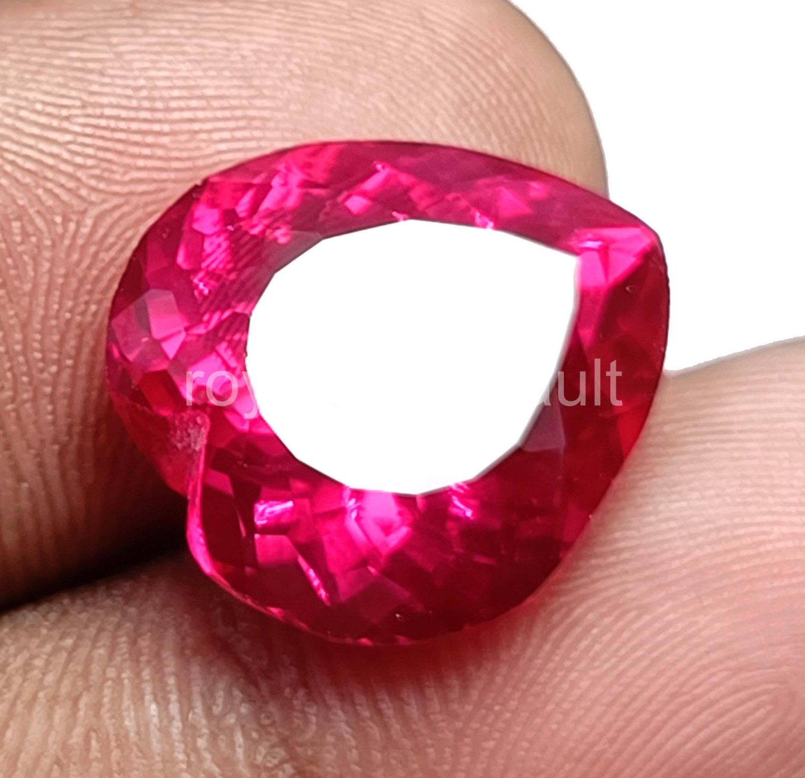 17.45 Carat Natural Pink Ruby Heart Cut IGL Certified Loose Gemstone 5AOR”