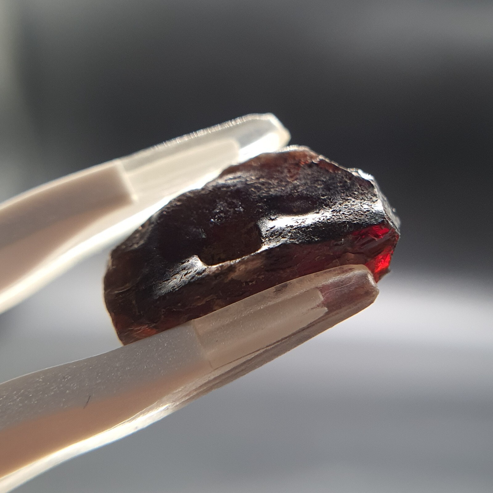 13.36Ct Natural Zircon Facet Grade Jacinth Cambodia Ratanakiri Crystal eye Clean