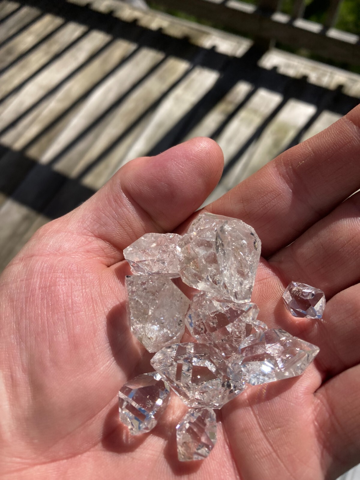 ECLIPSE 2024 NY Herkimer AA+ diamonds that have seen totality! 250 + ct lot#E2 *