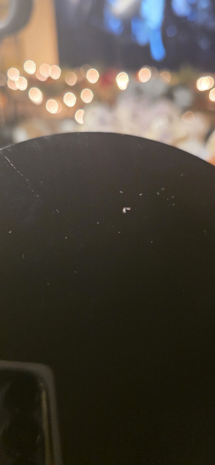 Obsidion Scry Stone (Slightly Chipped/scratched)