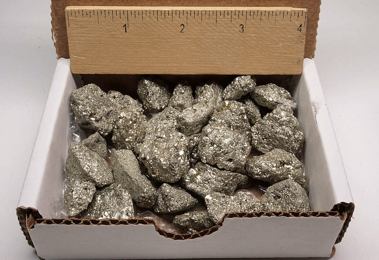 Iron Pyrite Collection Natural Chispa Crystals Fools Gold