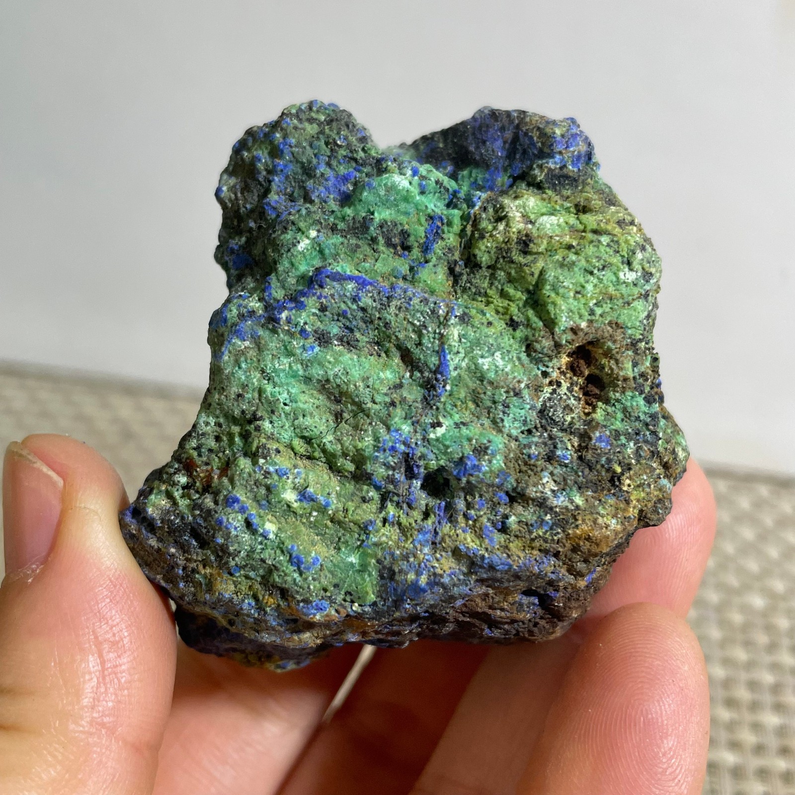 67g beautiful crystal azurite malachite mineral specimen Reiki Healling