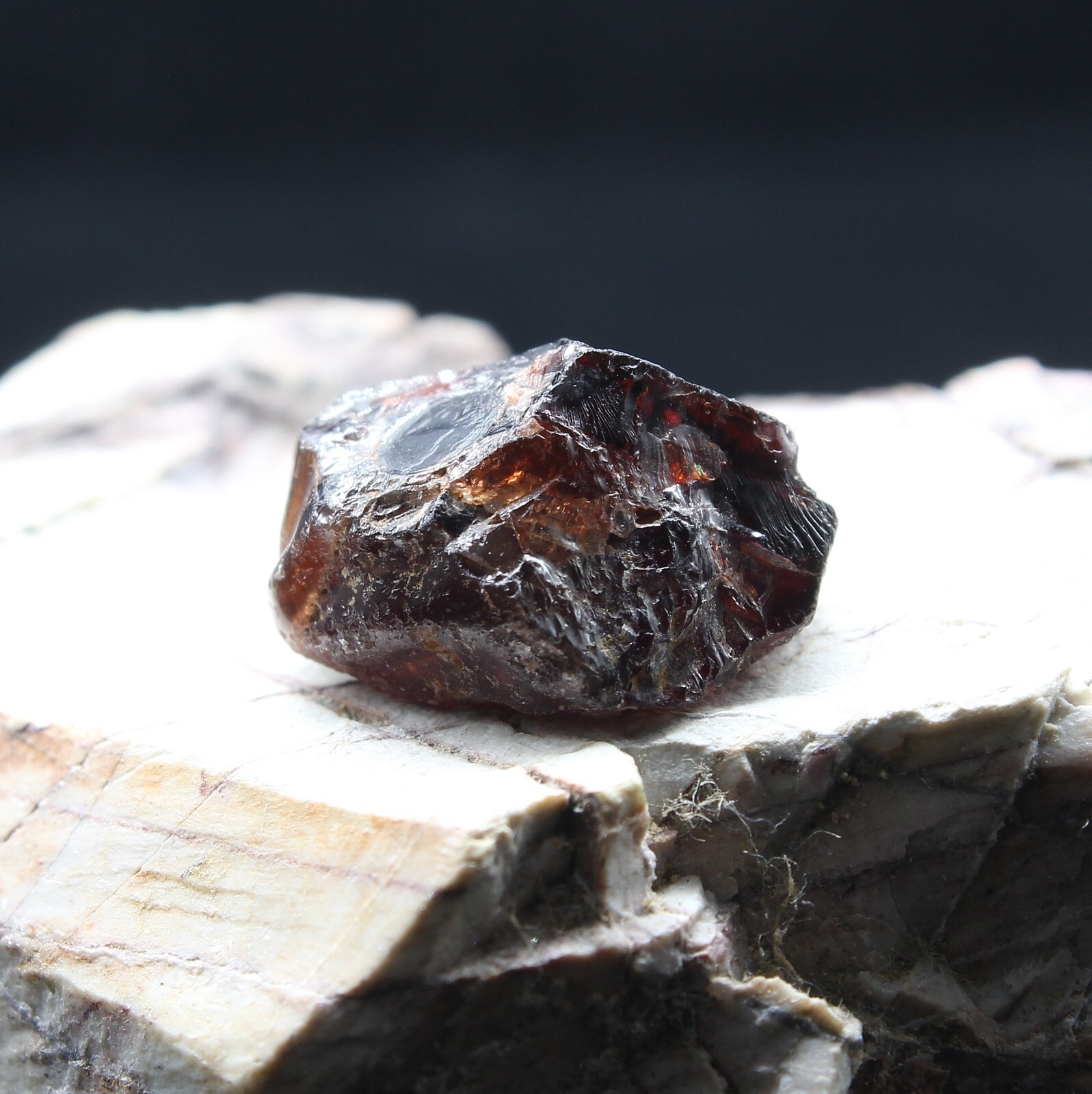 13.36Ct Natural Zircon Facet Grade Jacinth Cambodia Ratanakiri Crystal eye Clean