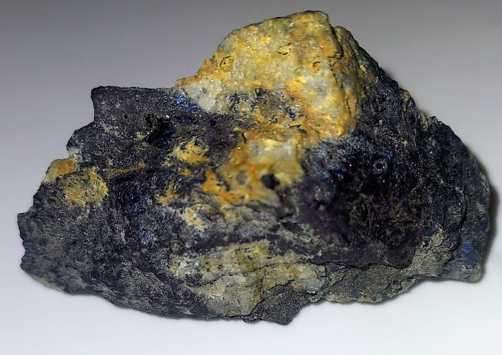 Covellite, Summitville Mining District, Rio Grande County, Colorado, USA