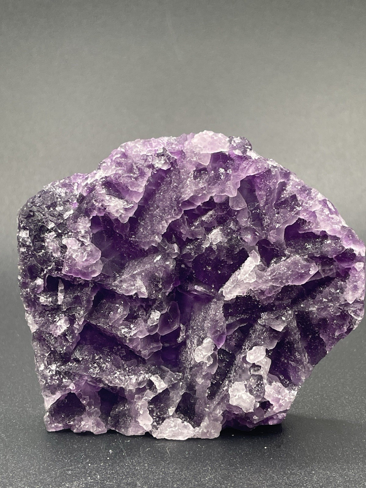 Purple Fluorite Cluster 98g