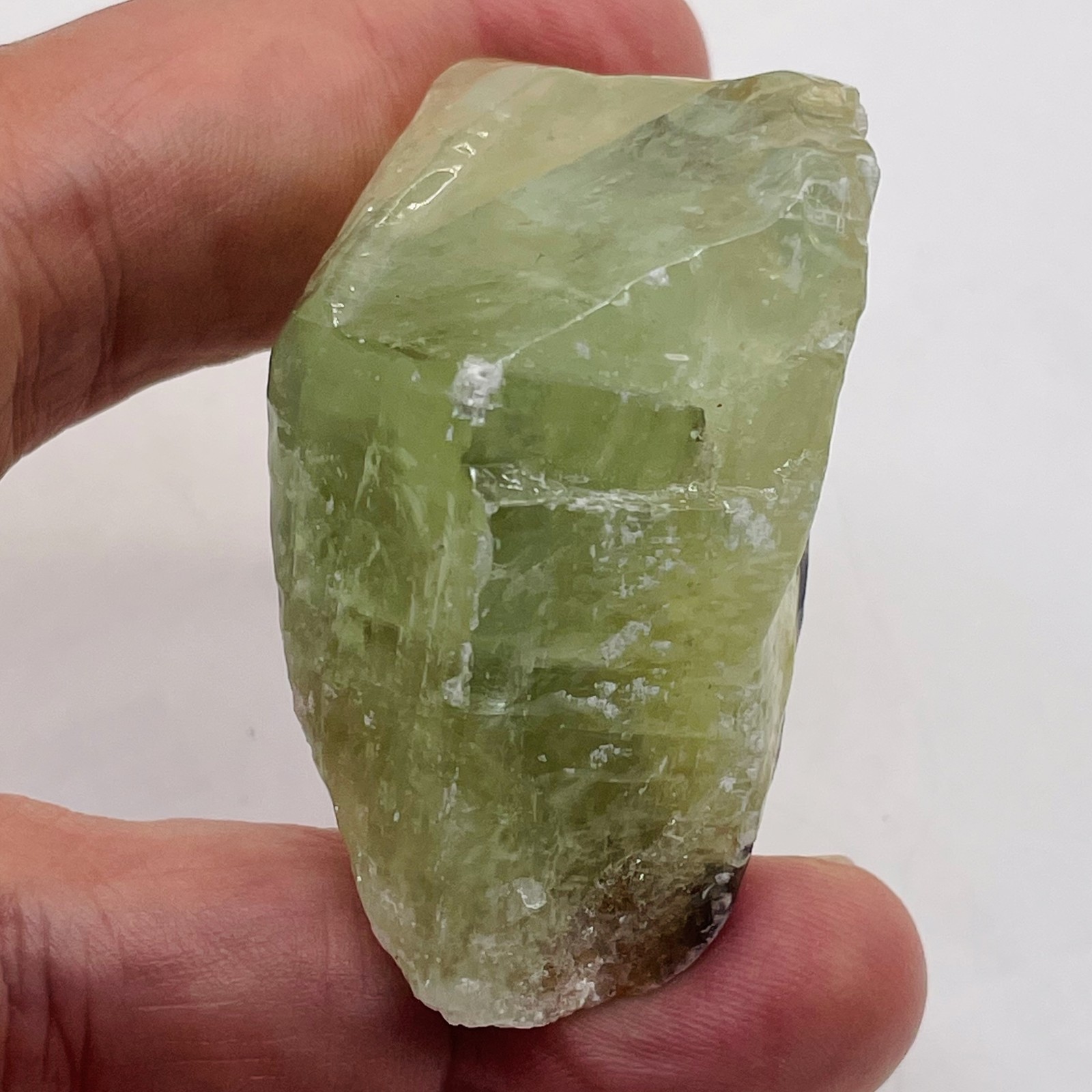 Calcite 61g Crystalline Specimen | 40x35x35mm | Green | 1 Display Crystal