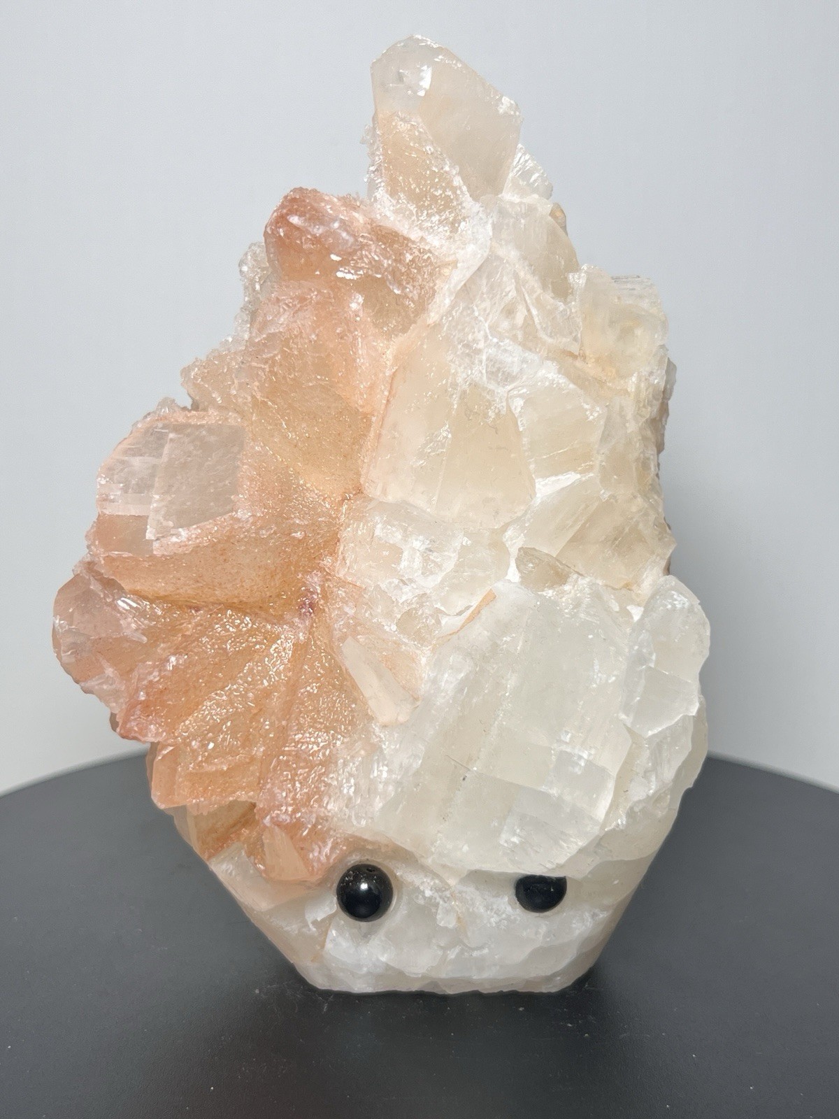 Apophyllite with Stilbite Hedgehog (1-lb 7.0-oz)